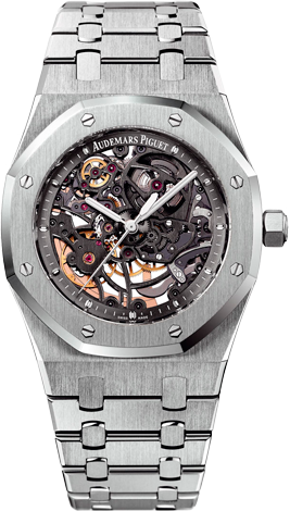 Fake Audemars Piguet Royal Oak Skeleton 15305ST.OO.1220ST.01 watch